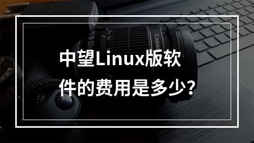 中望Linux版软件的费用是多少?