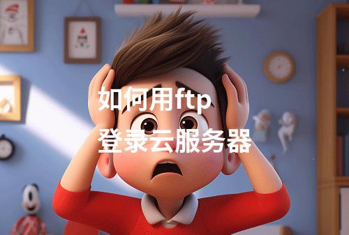 如何用ftp登录云服务器