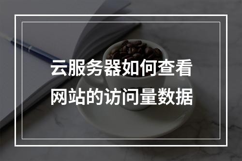 云服务器如何查看网站的访问量数据