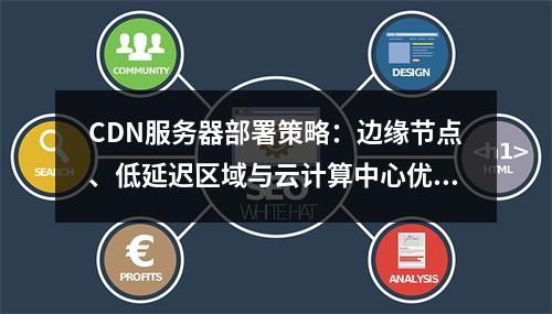 CDN服务器部署策略：边缘节点、低延迟区域与云计算中心优化