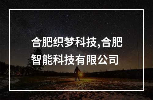 合肥织梦科技,合肥智能科技有限公司
