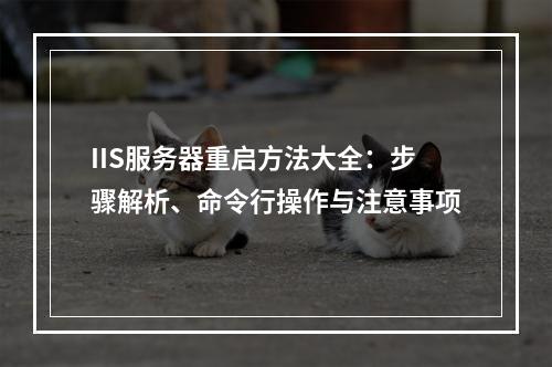 IIS服务器重启方法大全：步骤解析、命令行操作与注意事项