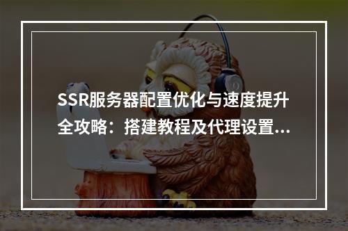 SSR服务器配置优化与速度提升全攻略：搭建教程及代理设置指南