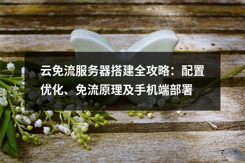 云免流服务器搭建全攻略：配置优化、免流原理及手机端部署
