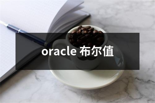 oracle 布尔值