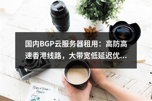 国内BGP云服务器租用：高防高速香港线路，大带宽低延迟优选