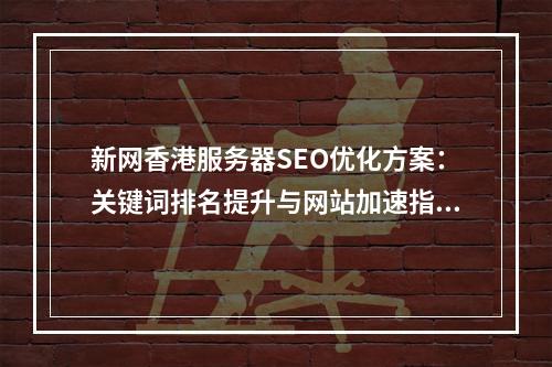 新网香港服务器SEO优化方案：关键词排名提升与网站加速指南