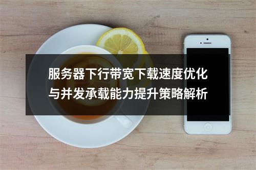 服务器下行带宽下载速度优化与并发承载能力提升策略解析