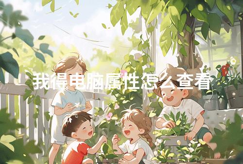 我得电脑属性怎么查看