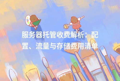 服务器托管收费解析：配置、流量与存储费用清单