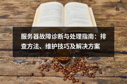 服务器故障诊断与处理指南：排查方法、维护技巧及解决方案