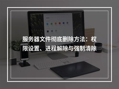 服务器文件彻底删除方法：权限设置、进程解除与强制清除