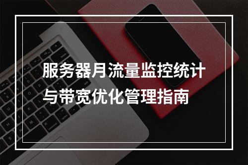 服务器月流量监控统计与带宽优化管理指南