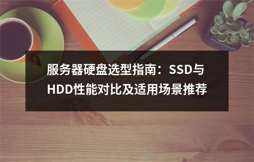服务器硬盘选型指南：SSD与HDD性能对比及适用场景推荐