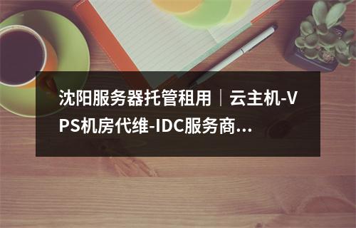 沈阳服务器托管租用｜云主机-VPS机房代维-IDC服务商优选