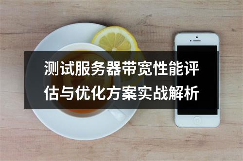 测试服务器带宽性能评估与优化方案实战解析