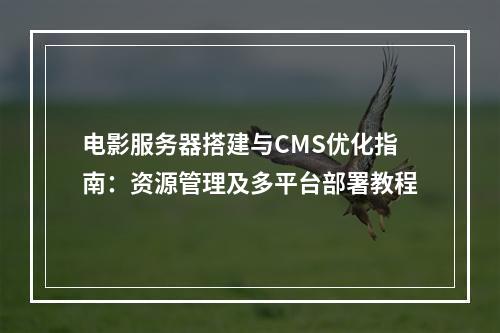 电影服务器搭建与CMS优化指南：资源管理及多平台部署教程