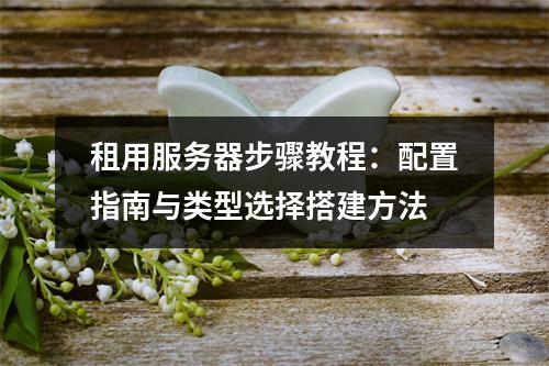 租用服务器步骤教程：配置指南与类型选择搭建方法