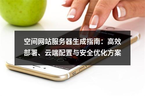 空间网站服务器生成指南：高效部署、云端配置与安全优化方案