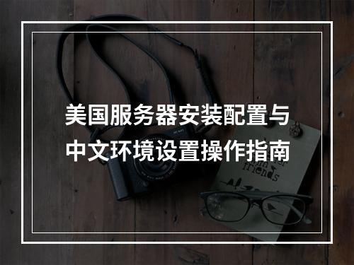 美国服务器安装配置与中文环境设置操作指南