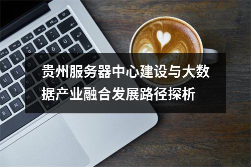 贵州服务器中心建设与大数据产业融合发展路径探析