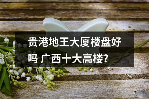 贵港地王大厦楼盘好吗 广西十大高楼?