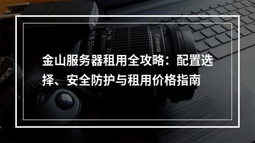 金山服务器租用全攻略：配置选择、安全防护与租用价格指南