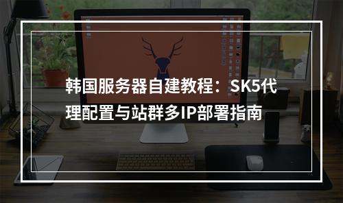 韩国服务器自建教程：SK5代理配置与站群多IP部署指南