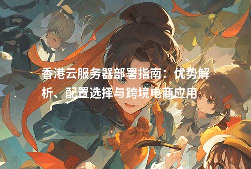 香港云服务器部署指南：优势解析、配置选择与跨境电商应用