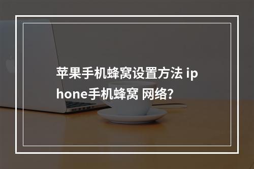 苹果手机蜂窝设置方法 iphone手机蜂窝 网络?