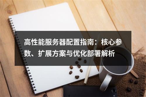 高性能服务器配置指南：核心参数、扩展方案与优化部署解析