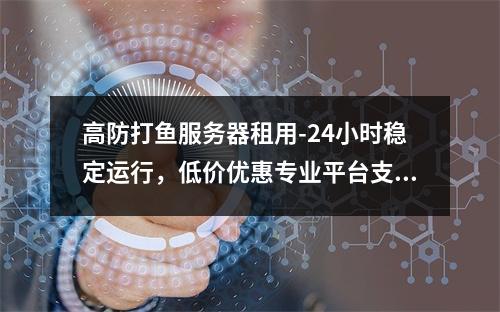 高防打鱼服务器租用-24小时稳定运行，低价优惠专业平台支持