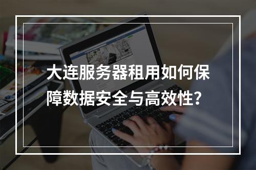 大连服务器租用如何保障数据安全与高效性？