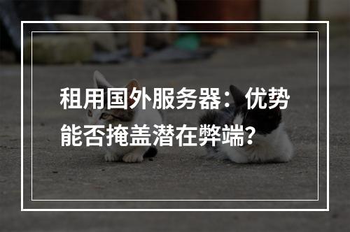 租用国外服务器：优势能否掩盖潜在弊端？