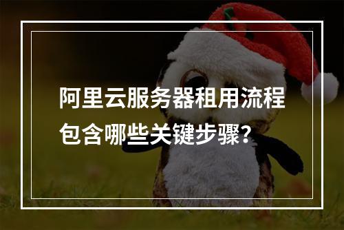阿里云服务器租用流程包含哪些关键步骤？