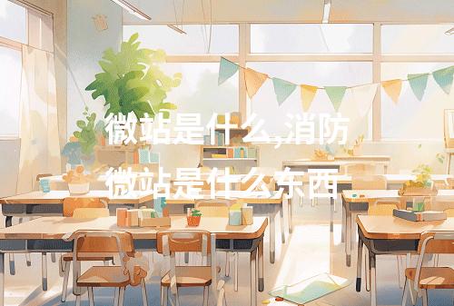 微站是什么,消防微站是什么东西