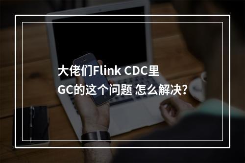 大佬们Flink CDC里 GC的这个问题 怎么解决?