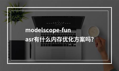 modelscope-funasr有什么内存优化方案吗?