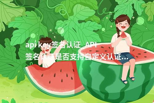 api key签名认证_API签名认证是否支持自定义认证方式