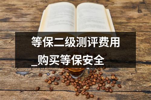 等保二级测评费用_购买等保安全