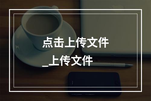 点击上传文件_上传文件