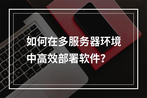 如何在多服务器环境中高效部署软件?