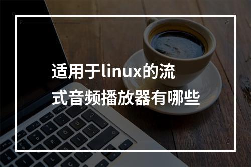 适用于linux的流式音频播放器有哪些