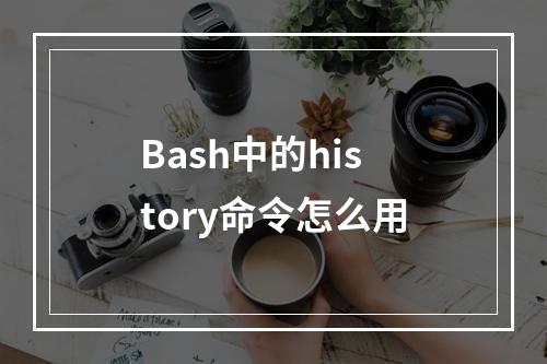 Bash中的history命令怎么用