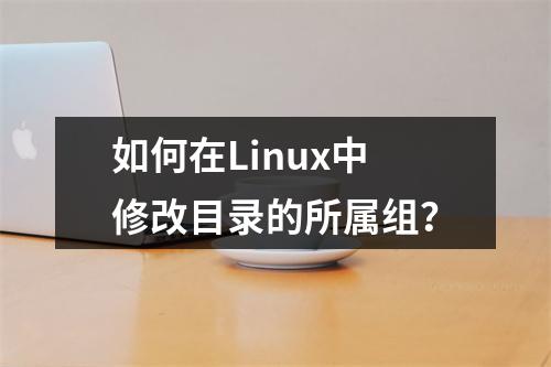 如何在Linux中修改目录的所属组?