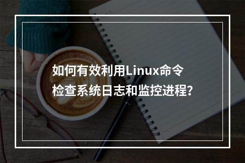 如何有效利用Linux命令检查系统日志和监控进程?