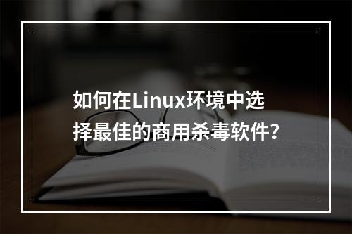如何在Linux环境中选择最佳的商用杀毒软件?