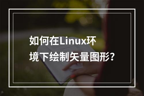 如何在Linux环境下绘制矢量图形?