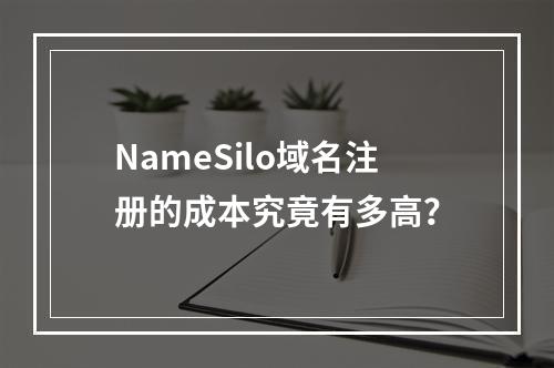 NameSilo域名注册的成本究竟有多高?