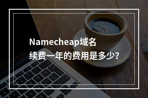 Namecheap域名续费一年的费用是多少?